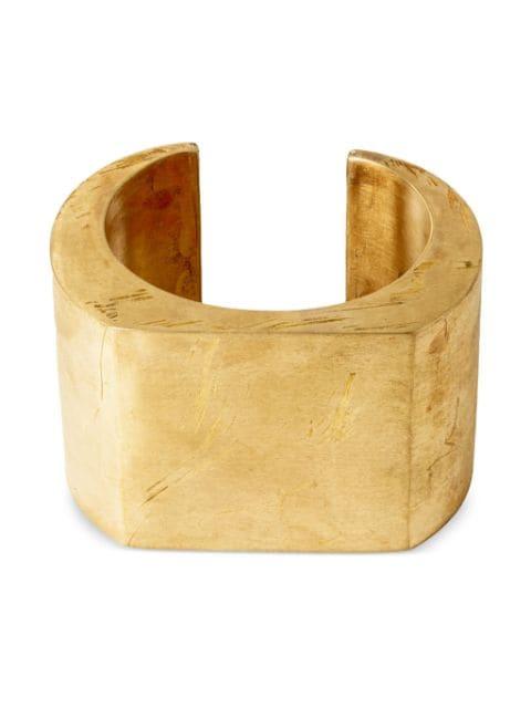 Crescent Plane cuff bracelet by PARTS OF FOUR
