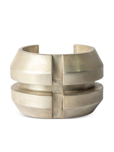 Crescent channel bracelet by PARTS OF FOUR