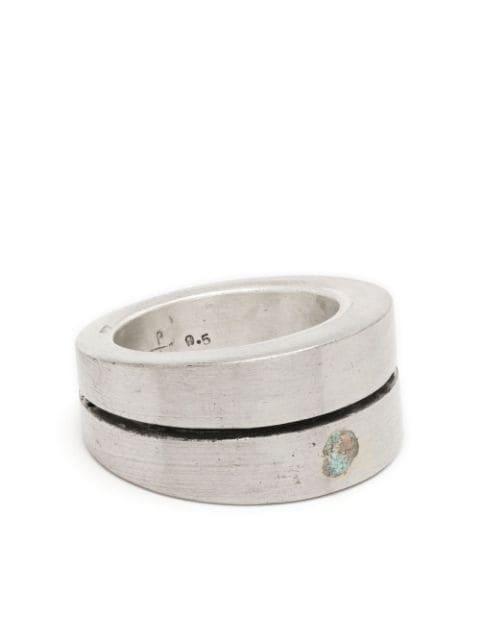 Crevice v2 ring by PARTS OF FOUR