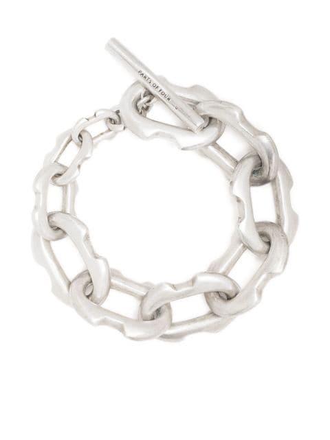 Deco Link toggle-chain bracelet by PARTS OF FOUR