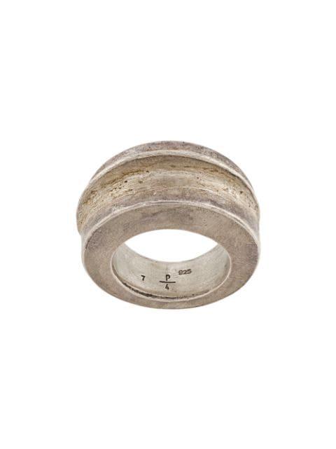 Foldform crescent ring by PARTS OF FOUR