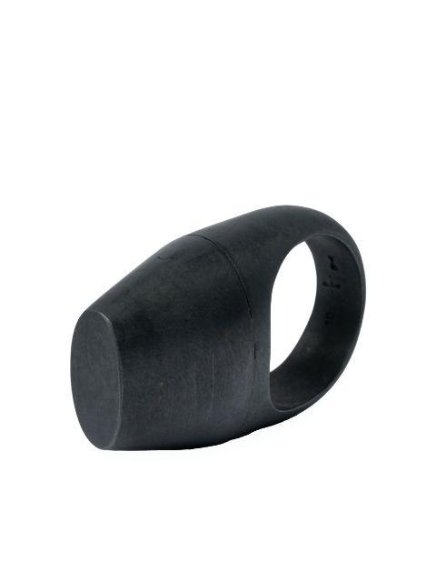 Geo sterling-silver ring by PARTS OF FOUR