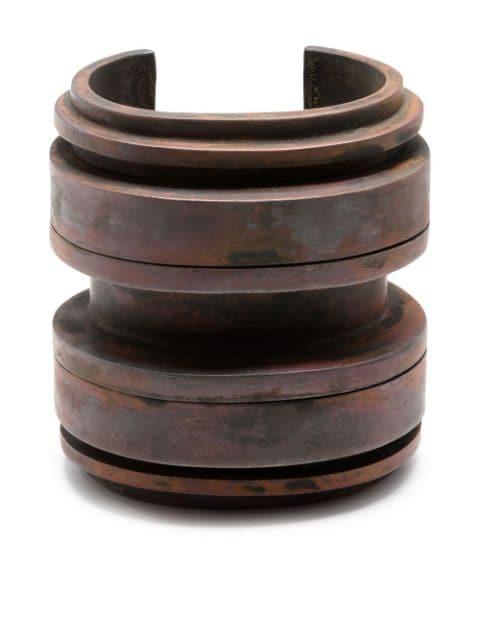 Ghost Combo brass bracelet by PARTS OF FOUR