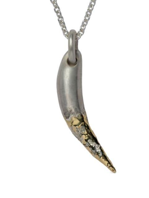 Ghost pendant necklace by PARTS OF FOUR