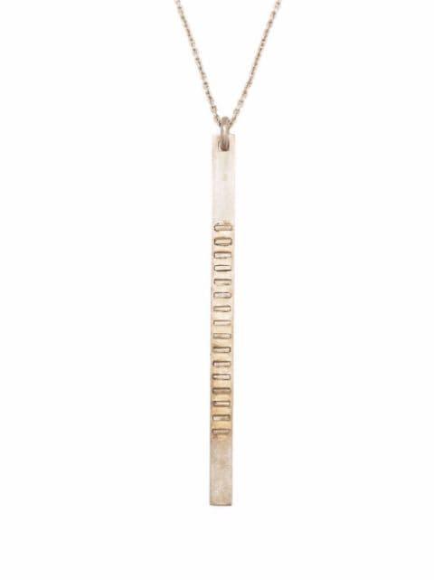 Giant Plate necklace by PARTS OF FOUR