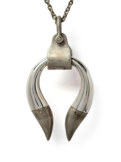 Hathor sterling silver necklace by PARTS OF FOUR