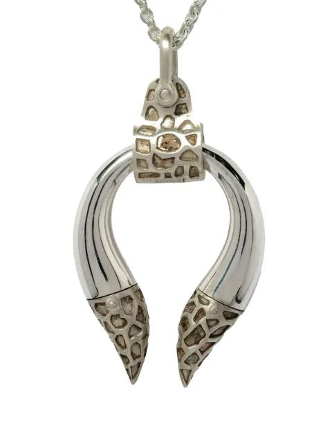 Hathor sterling silver necklace by PARTS OF FOUR