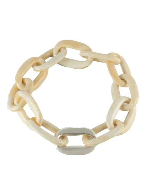 Massive Link Infinity Chain (PB+PA) necklace by PARTS OF FOUR
