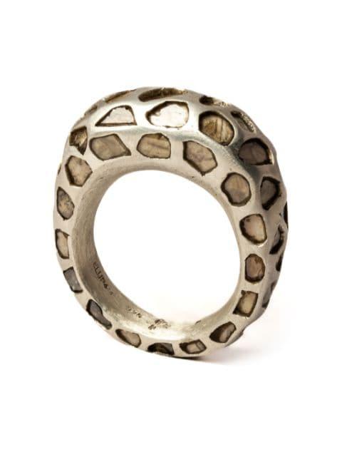 Mountain diamond ring by PARTS OF FOUR