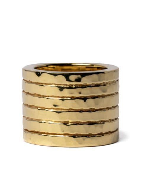 Plane hammered ring by PARTS OF FOUR