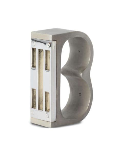 Plate Double ring by PARTS OF FOUR