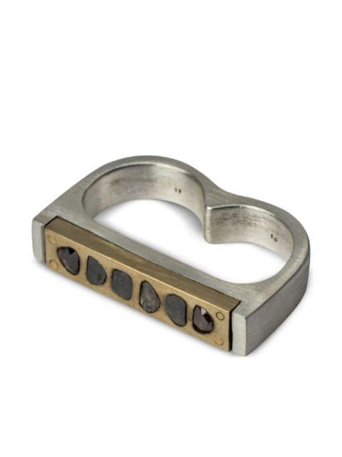Plate Double ring by PARTS OF FOUR