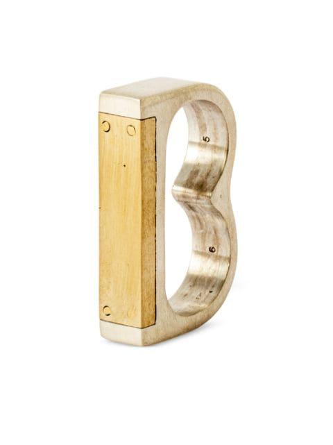 Plate Double ring by PARTS OF FOUR