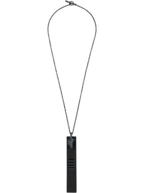 Plate Slab necklace by PARTS OF FOUR