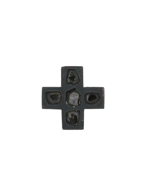 Plus Mega Pave 12mm earring by PARTS OF FOUR