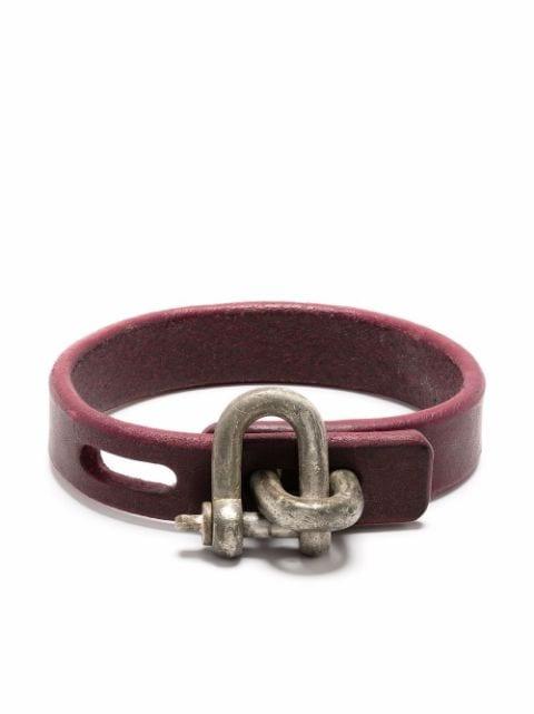Restraint charm thin bracelet by PARTS OF FOUR