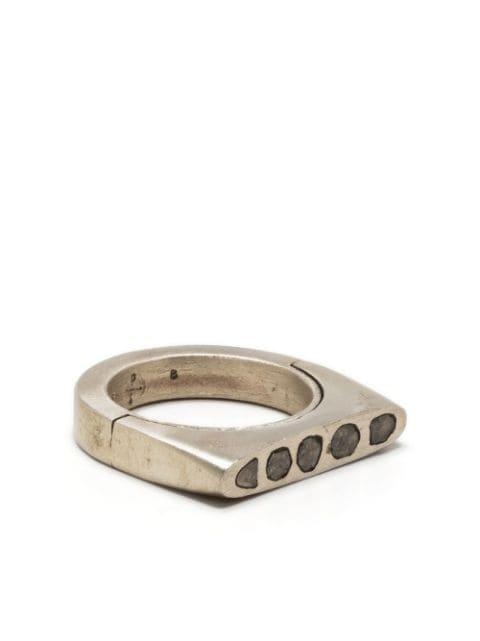 Sistema Mega Pavé ring by PARTS OF FOUR