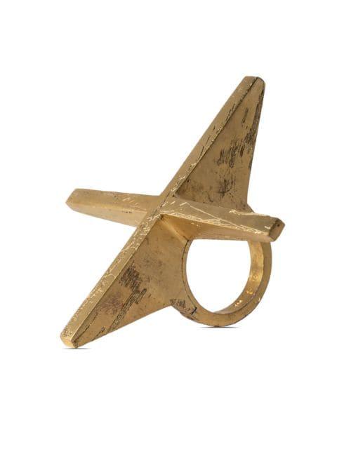 Sistema burnished-effect ring by PARTS OF FOUR