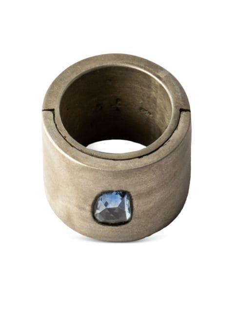 Sistema gemstone-detail ring by PARTS OF FOUR