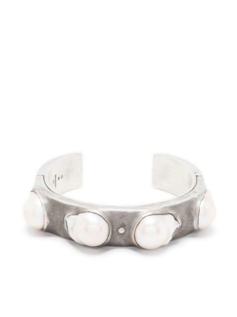 Sistema pearl-inset bracelet by PARTS OF FOUR