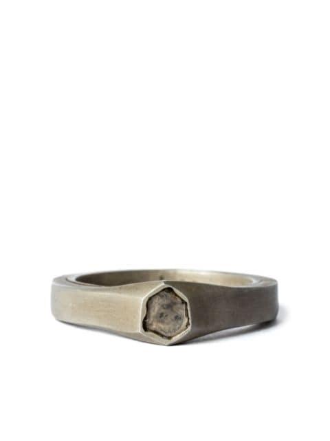 Sistema sterling-silver diamond ring by PARTS OF FOUR