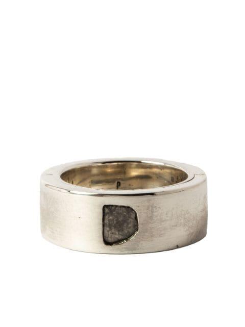 Sistema sterling-silver diamond ring by PARTS OF FOUR