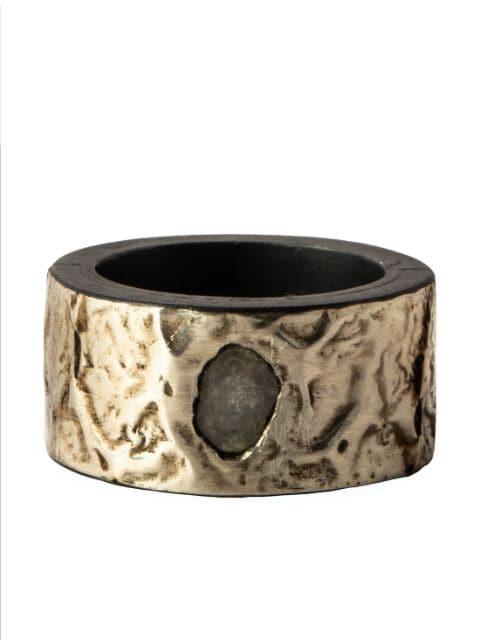 Sistema yellow-diamond ring by PARTS OF FOUR