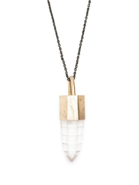 Talisman quartz pendant necklace by PARTS OF FOUR
