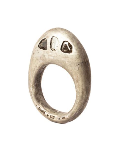 Tall Mountain diamond ring by PARTS OF FOUR