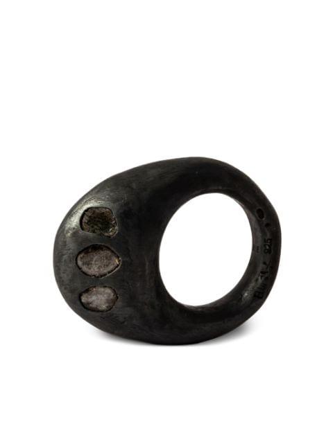 Tall Mountain diamond ring by PARTS OF FOUR