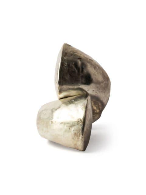 Twisted Druid sterling-silver ring by PARTS OF FOUR