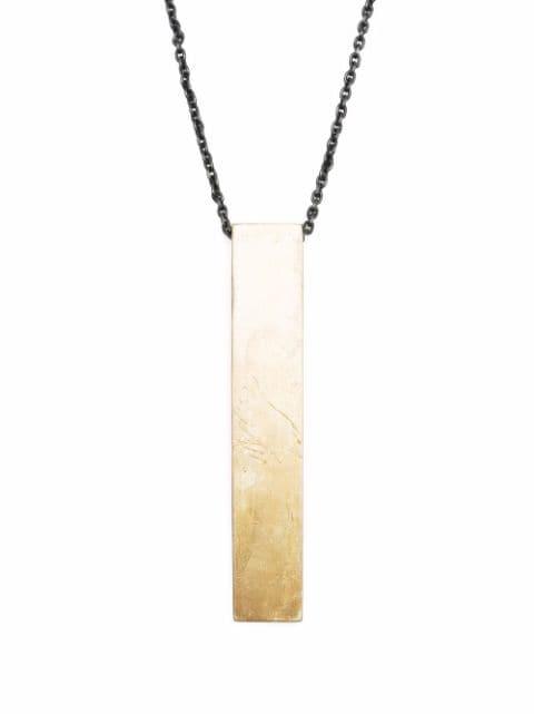 Wedge pendant necklace by PARTS OF FOUR