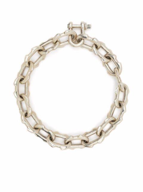 charm-chain choker necklace by PARTS OF FOUR