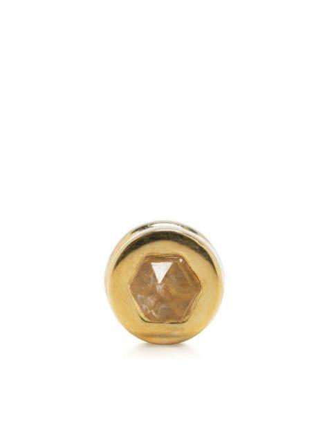 crystal-embellished detail earring by PARTS OF FOUR
