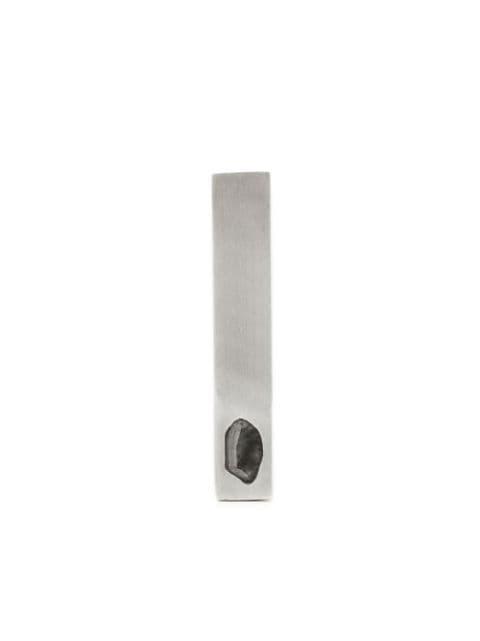 diamond-detail plate earrings by PARTS OF FOUR