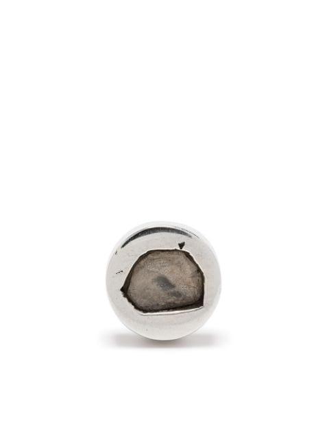 diamond single stud earring by PARTS OF FOUR
