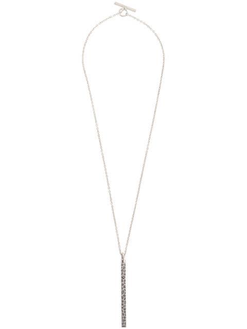 plate necklace by PARTS OF FOUR