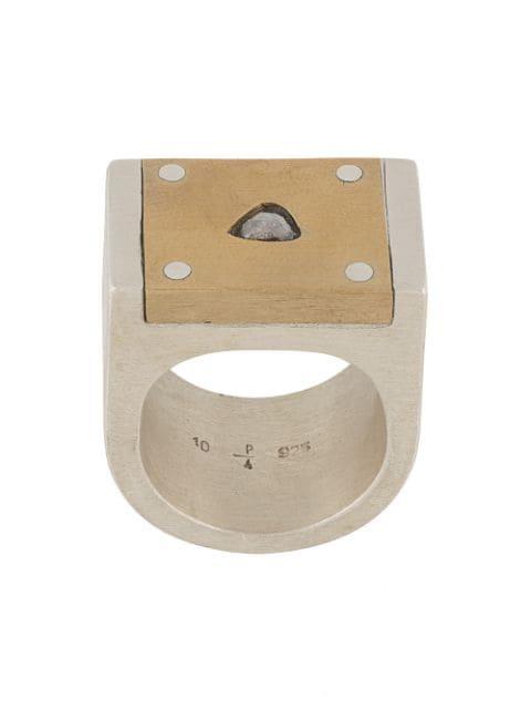 plate single ring by PARTS OF FOUR