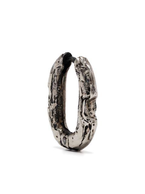 small Deco hoop earring by PARTS OF FOUR