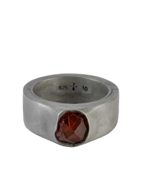 spessartite silver ring by PARTS OF FOUR