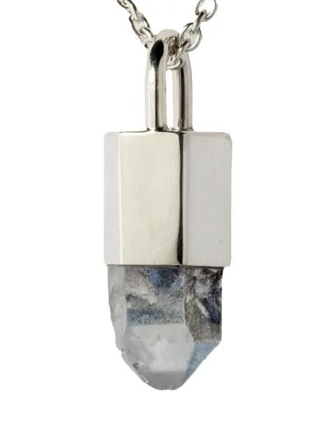 sterling silver Talisman Dumortierite necklace by PARTS OF FOUR