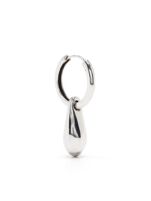 sterling silver drop single earring by PARTS OF FOUR