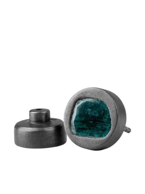 studded diamond earrings by PARTS OF FOUR