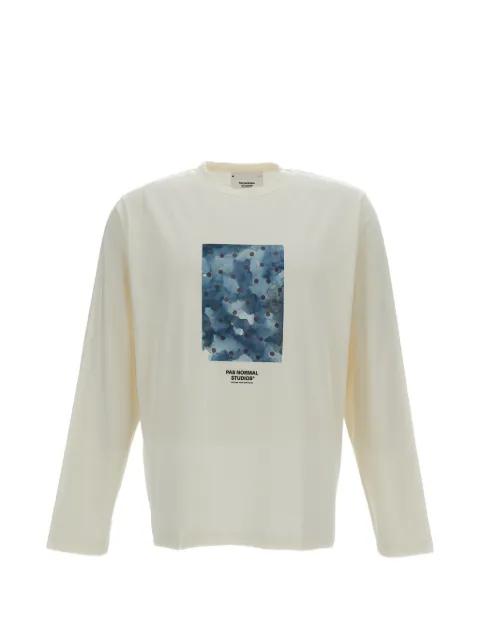 long-sleeve printed T-shirt by PAS NORMAL STUDIOS