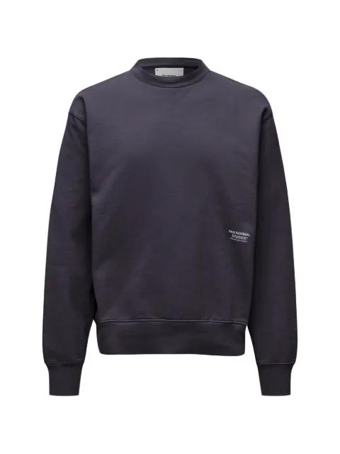 ribbed crew-neck sweatshirt by PAS NORMAL STUDIOS