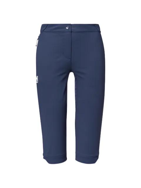 Ubic logo-print cropped trousers by PASCAL MILLET