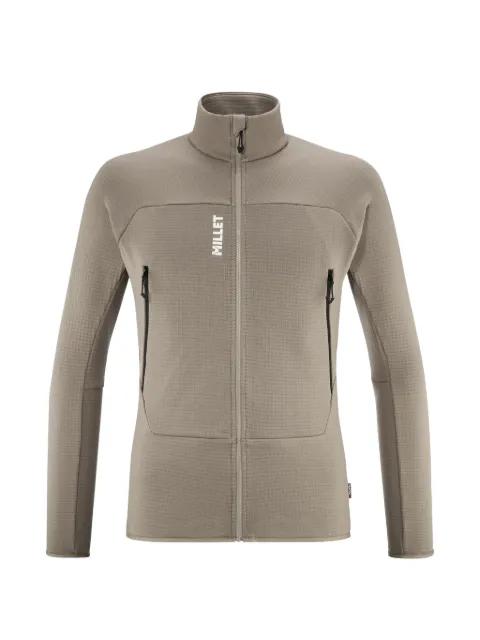 logo-print track jacket by PASCAL MILLET
