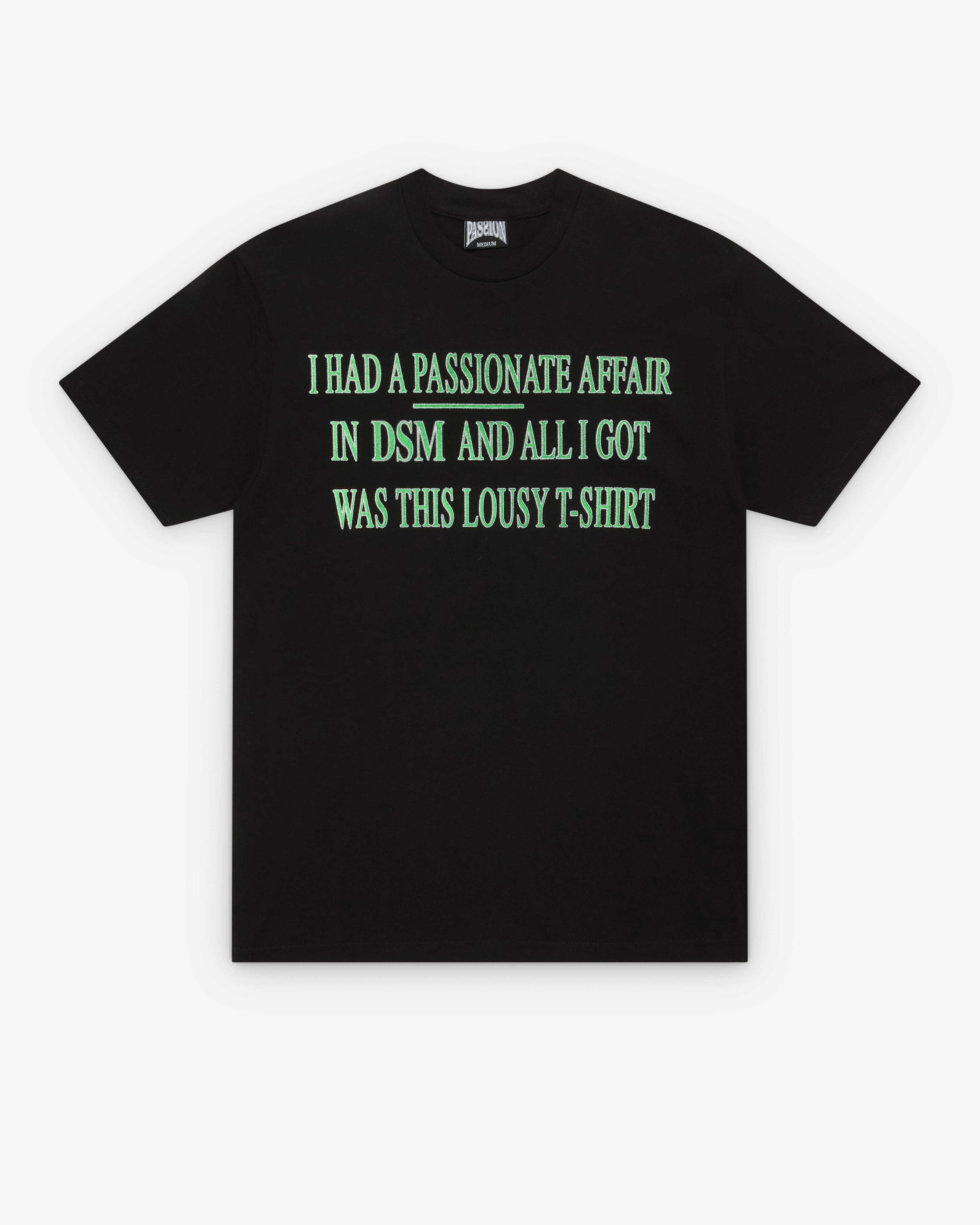 Passion - Men's DSM Exclusive Lousy T Shirt - (Black) by PASSION