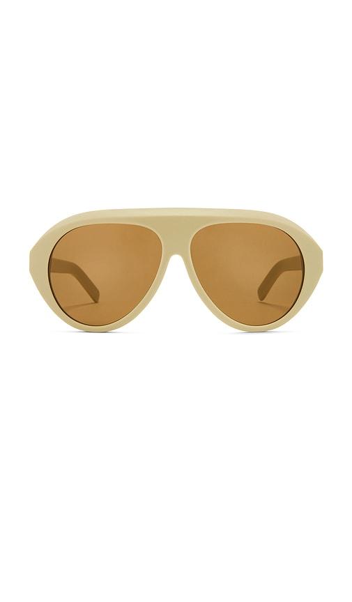 Past Midnight The Icon Sunglasses in Ivory by PAST MIDNIGHT