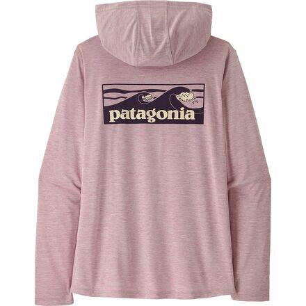 Capilene Cool Boardshort Logo Daily Hoodie by PATAGONIA